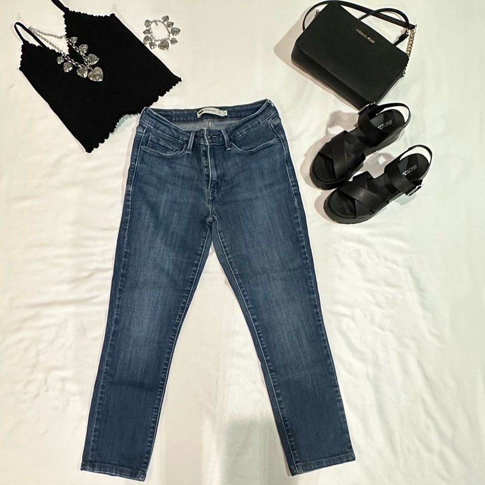 LEVIS Mid Rise Skinny